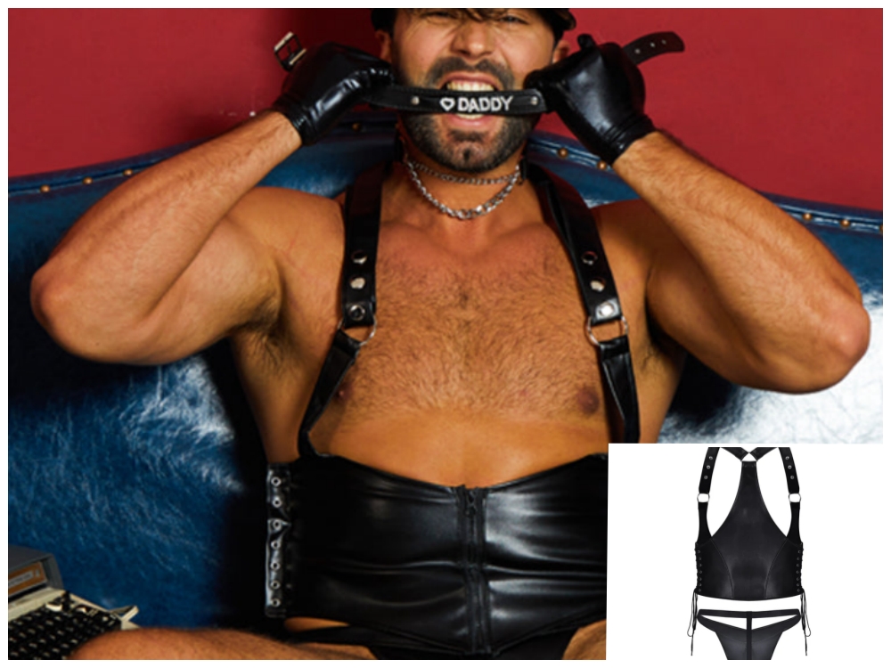  Leather Body Harness